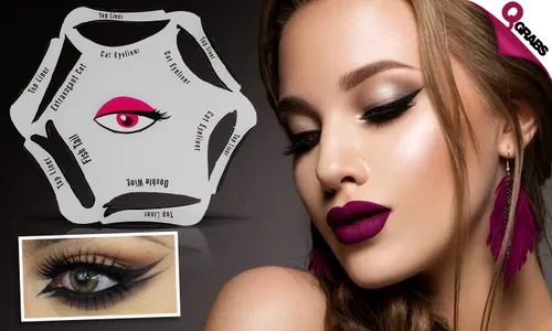 6-in-1 Eyeliner Stencil!